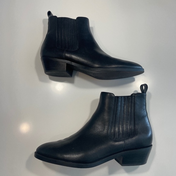Ralph Lauren Black Leather Bottie - Picture 5 of 7